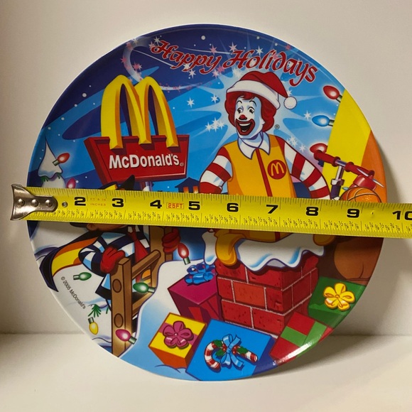 McDonald’s Happy Holidays Collectible Plate Christmas 2005 Hamburgler Sun Coast - Picture 5 of 11